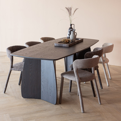 Veere eettafel 200x100 cm naturel [fsc]