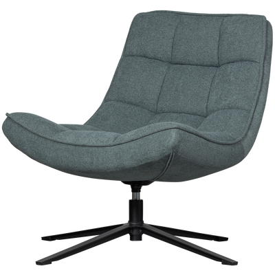 Maudi draaifauteuil chenille structuur groen