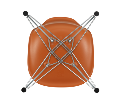 Vitra stoel Eames DSR Chroom onderstel