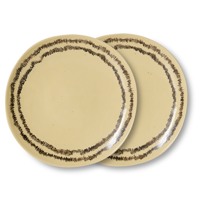 HKliving Servies 70's ceramics ontbijtbord