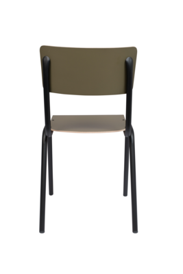 Zuiver Back To School Stoel Matt - Set van 4