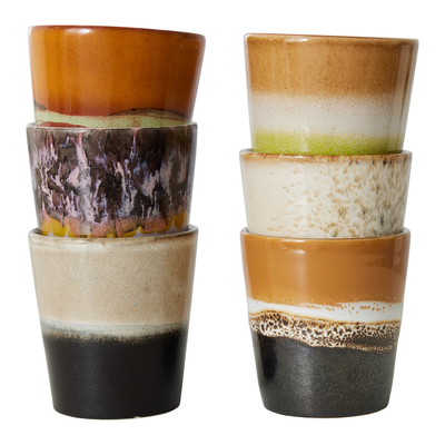 HK 70 ceramics coffee mugs soil