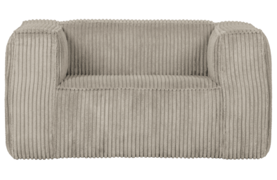Bean fauteuil grove ribstof