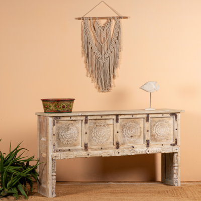 Console tafel Manasi hout