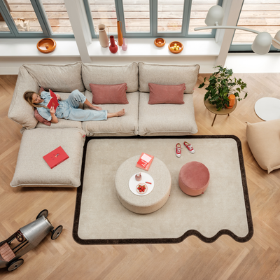 FATBOY	Hoekbank Sumo boucle