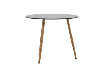 Hakaro Eetkamertafel - ø90 cm - Zwart
