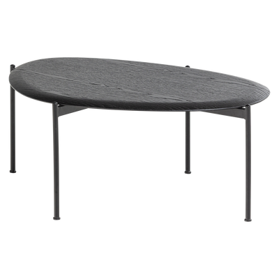 Kota salontafel 36x92x68 cm mdf/fineer zwart