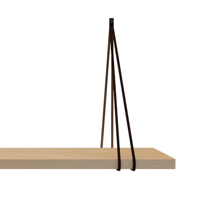 Leren split-plankdragers