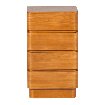 Fejo ladekast 4 lades mdf bruin [fsc]