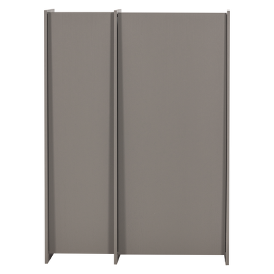 Brock 2-deurs kast essen fineer warmgrijs [fsc]