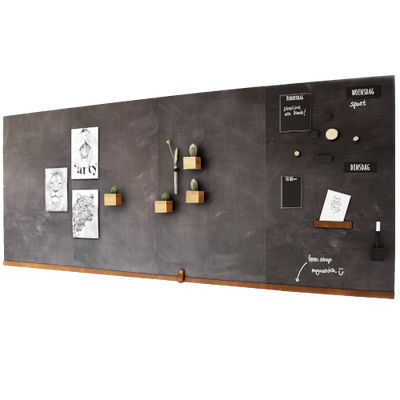 Magneetwand mat – krijtbord oudzwart