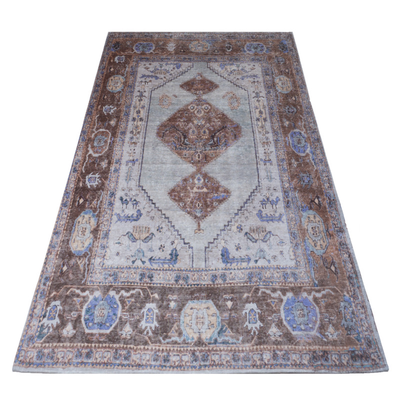 Vloerkleed Karaca - Purple/Brown 07