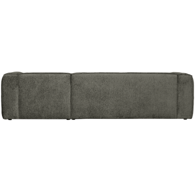 Bean hoekbank rechts chenille velvet taupe
