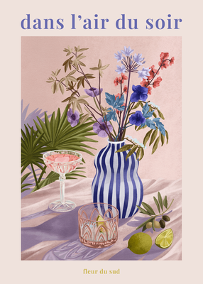 Poster Dans l'air du Soir by Goed Blauw