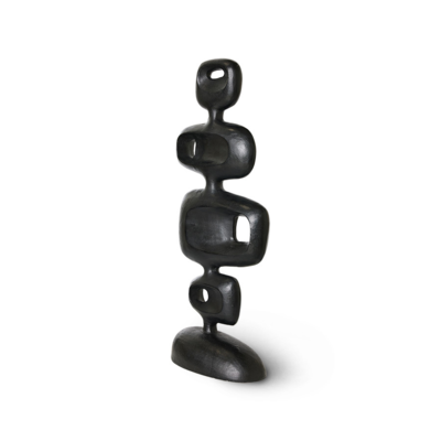 HKliving aluminium sculpture Heavy black