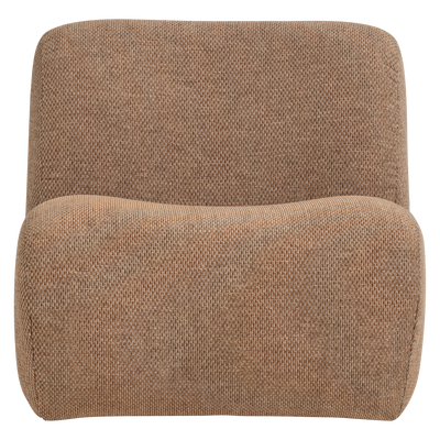 Nomu fauteuil grove chenille lichtbruin [fsc]