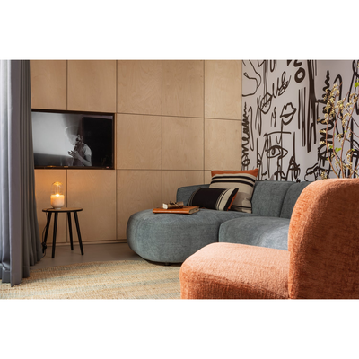 Atty draaifauteuil grove melange grijs [fsc]