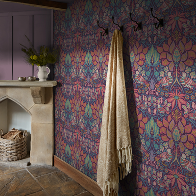 Behang William Morris at Home Dove Rose