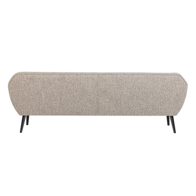 Rocco xl bank 230 cm velvet off white [fsc]
