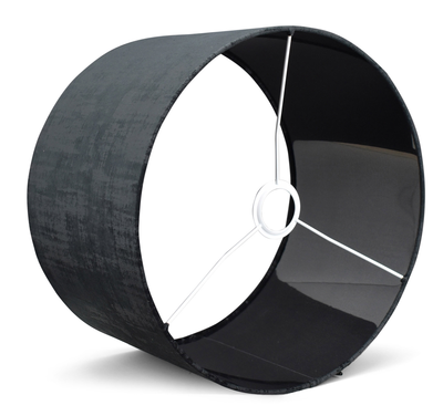 Lampenkap Ontario velours zwart