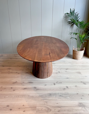 Old Inn Wonen eettafel Rome ovaal bruin