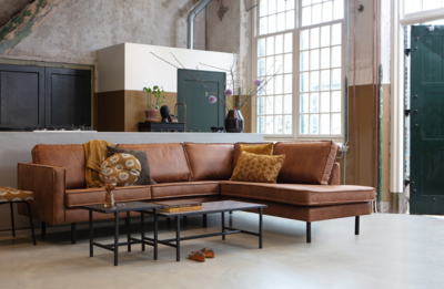 Hoekbank Rodeo cognac
