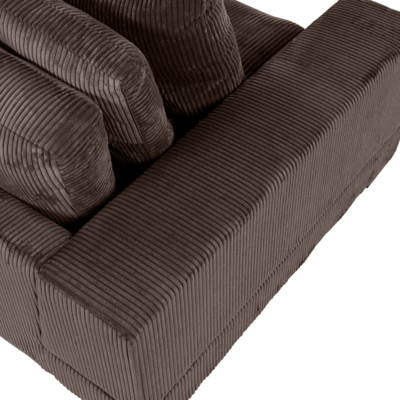 Loods 5 loveseat Mino ribfluweel