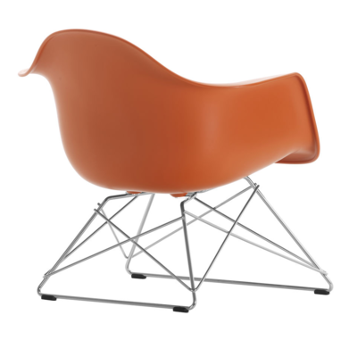 Vitra loungestoel Eames LAR chroom onderstel