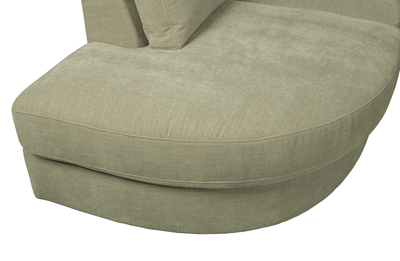 vtwonen 1-zits element Family ronde hoek links