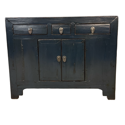 Onderkast 2deur 3la uniek lak blauw