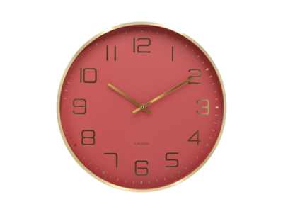 Wandklok Elegance Glow