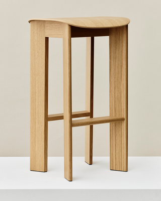 HAY Barkruk Chisel 30 bar stool oak