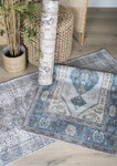 Vloerkleed Karaca - Blue 03