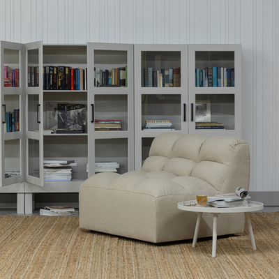 Pepper fauteuil zand