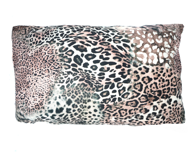 Kussen velvet panterprint