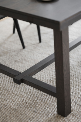 Houten eettafel Brooklyn verlengbaar