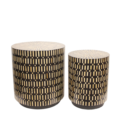 Side table bamboo (set van 2)