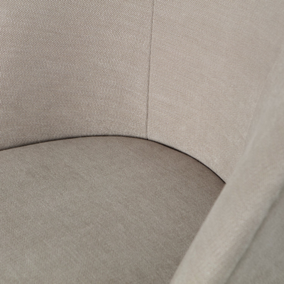 Vogue fauteuil boucle naturel