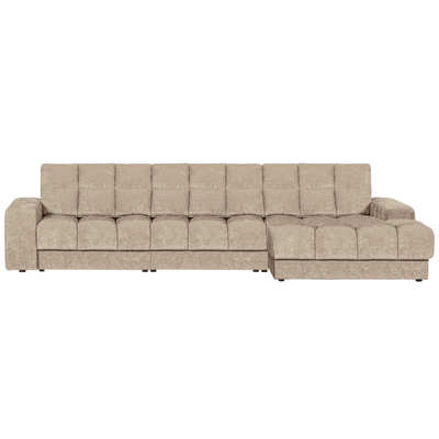 Second date chaise longue rechts ribstof terrazzo