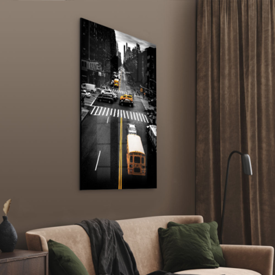 Walljar acrylglas schilderij - New York Intersection