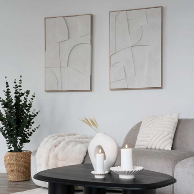 Reliëf wanddecoratie Eefke