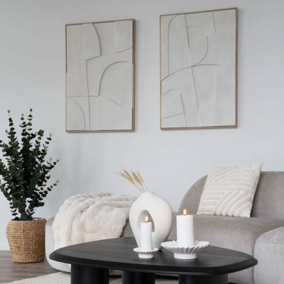 Reliëf wanddecoratie Eefke