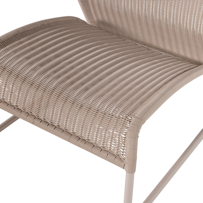 West tuin loungestoel honinggeel