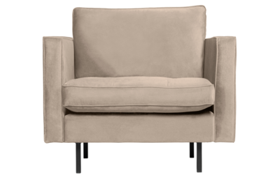 BePureHome fauteuil Rodeo Classic velvet