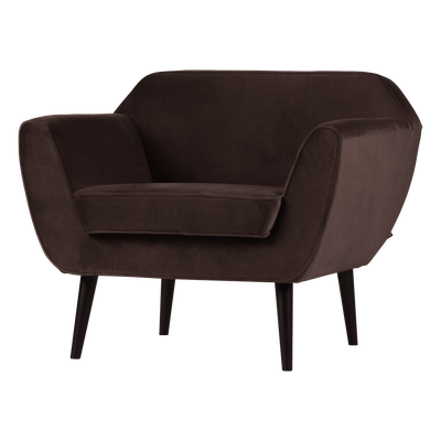Rocco fauteuil velvet off white [fsc]