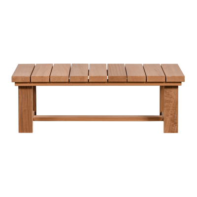 Banco tuin salontafel ayous hout naturel [fsc]