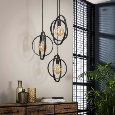 Hanglamp Blackpool 3-lichts