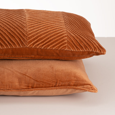 Kussen velours Cord piping