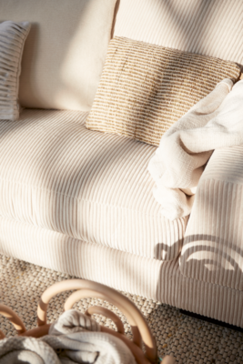 Loods 5 loveseat Mino ribfluweel