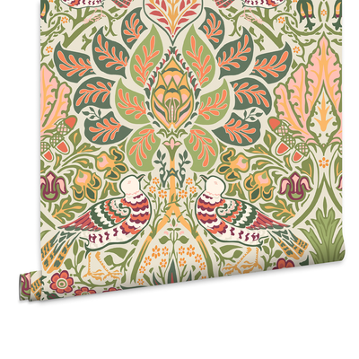 Behang William Morris at Home Dove Rose